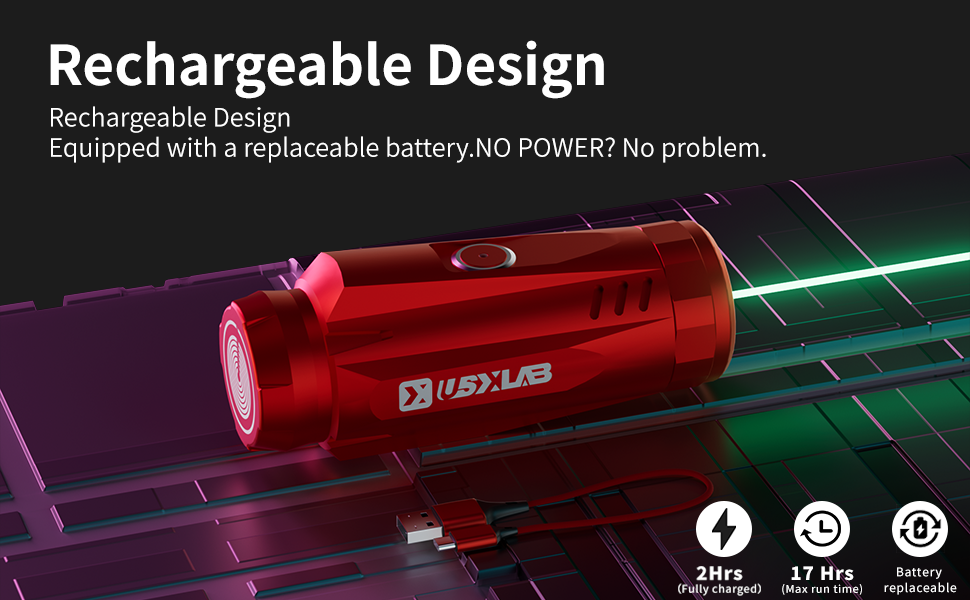 Rechargeable Magnetic Laser Bore Sight